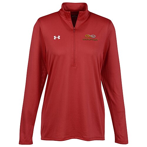 Under Armour Team Tech 1/2-Zip Pullover - Ladies' - Embroidered Main Image