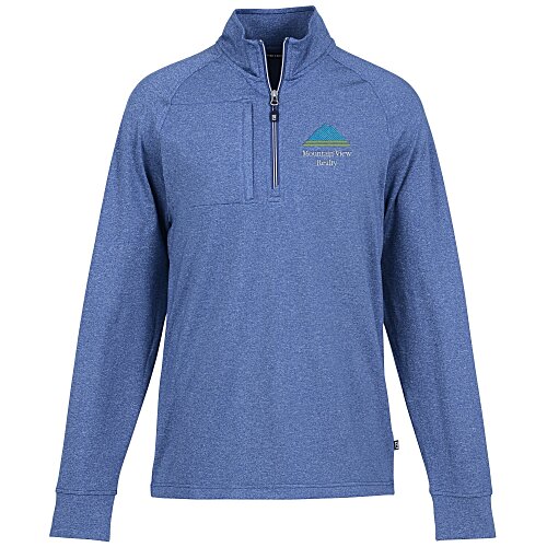 Cutter & Buck Adapt Knit Heather 1/4-Zip Pullover - Men's Main Image