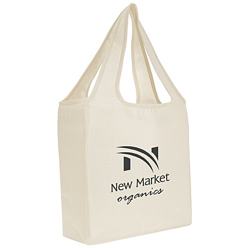 Cotton Sheeting Fold Up Tote Main Image