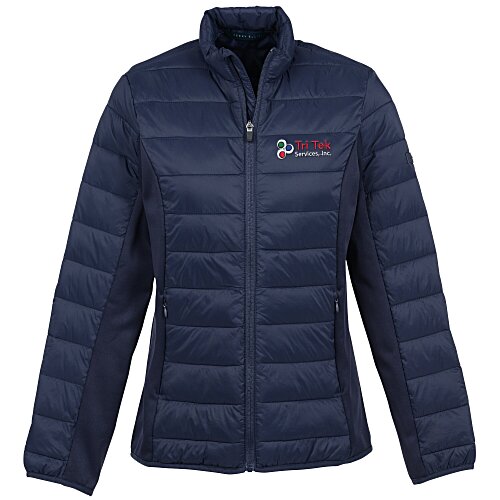 Perry Ellis Full-Zip Puffer Jacket - Ladies' Main Image