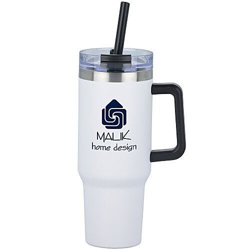 Intrepid Vacuum Mug with Straw - 40 oz - 24 hr Main Image