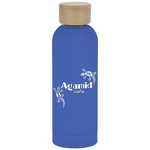 Blair Vacuum Bottle with Bamboo Lid - 17 oz - 24 hr Main Image
