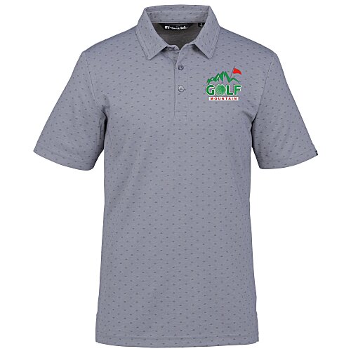 TravisMathew Geo Print Polo Main Image