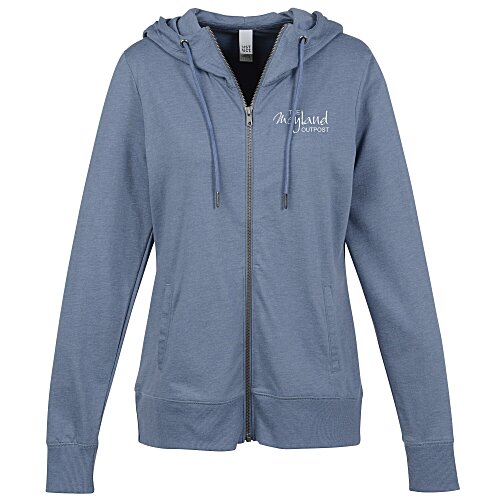 District Lightweight French Terry Full-Zip Hoodie - Ladies' Main Image