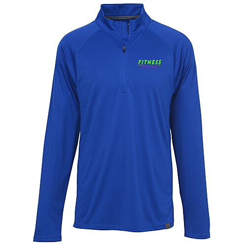 Evans Textured Double Knit 1/4-Zip Pullover - Men's Main Image