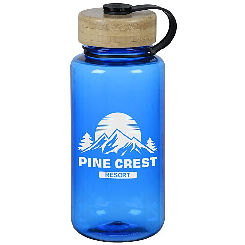 Tritan Bottle with Bamboo Lid - 34 oz. Main Image