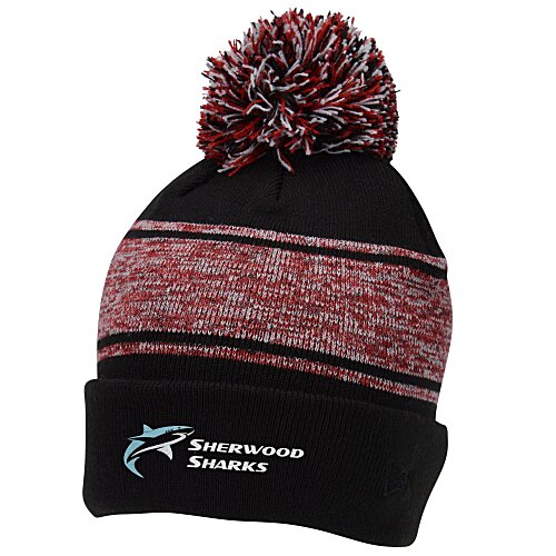 New Era Knit Chilled Pom Beanie Main Image