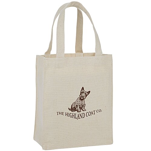 Mini 10-oz Cotton Gift Tote - 24 hr Main Image