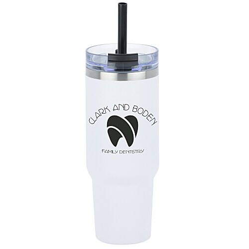 Charger Vacuum Tumbler - 40 ounces Main Image