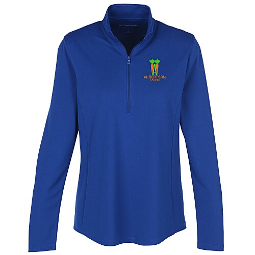 Micro-Mesh 1/4-Zip Pullover - Ladies' Main Image