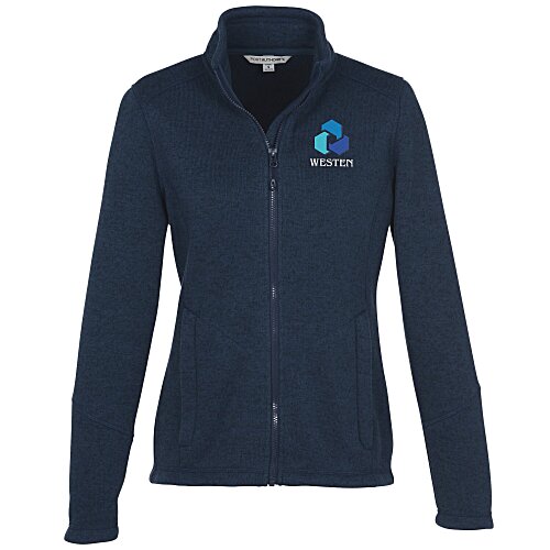 Curve Sweater Fleece Jacket - Ladies' Main Image