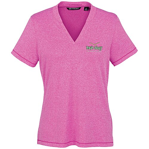 Cutter & Buck Forge Heathered Blade Top - Ladies' Main Image