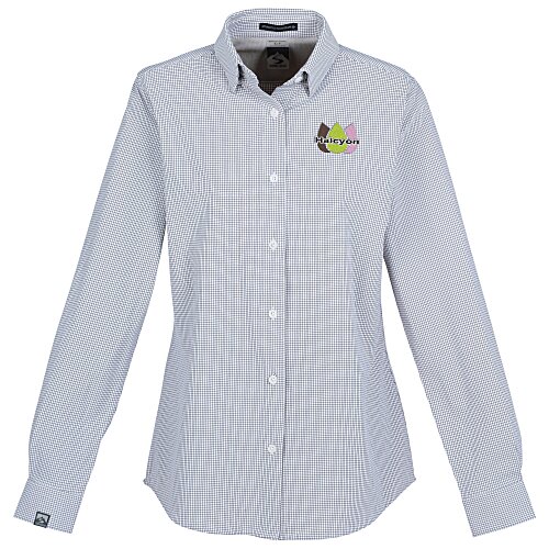 Storm Creek Influencer Windowpane Shirt - Ladies' Main Image