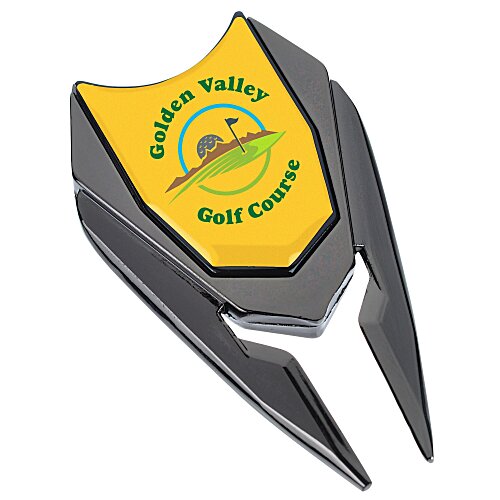 Metal Divot Tool with Ball Marker Main Image