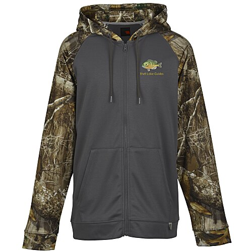 Realtree Performance Colorblock Full-Zip Hoodie Main Image