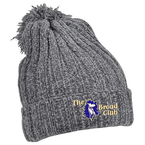 J. America Cushy Ribbed Knit Beanie Main Image