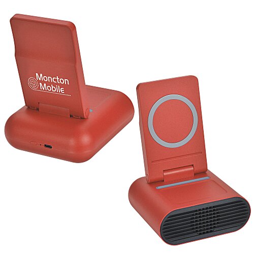 Duet Bluetooth Speaker with Wireless Charger - 24 hr Main Image