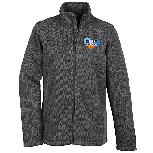 Herringbone Full-Zip Jacket - Ladies' Main Image