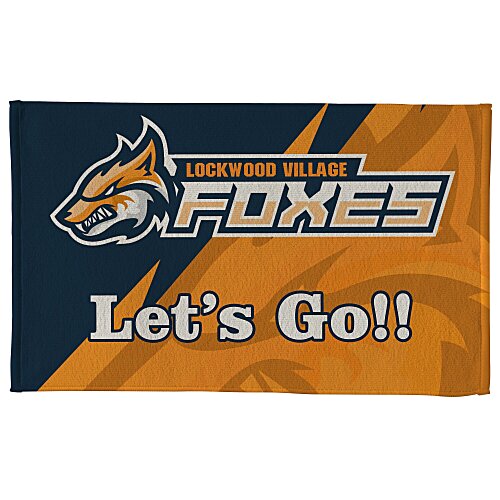 Full Color Microfiber Terry Sports Towel Main Image