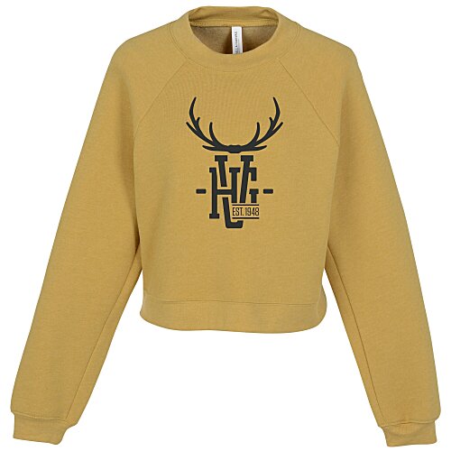 Bella+Canvas Raglan Fleece Pullover - Ladies' Main Image