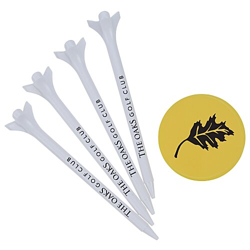 Three Prong Tee Pack with Ball Marker - 3-1/4" Main Image