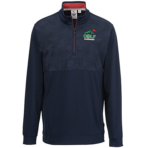 Puma Golf Volition Camo Cover 1/4-Zip Pullover Main Image