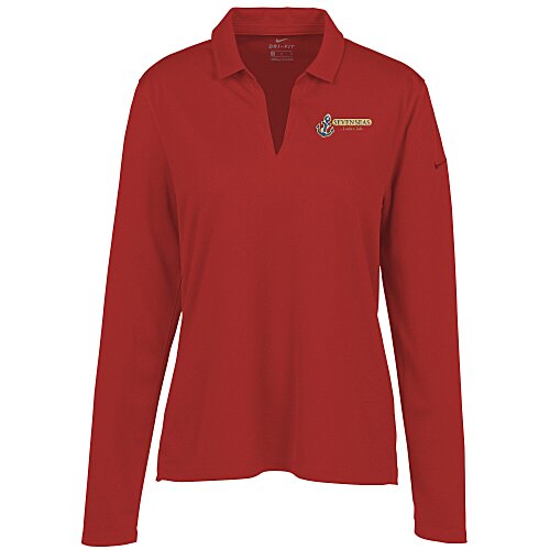 Nike Performance Tech Pique LS Polo 2.0 - Ladies' - 24 hr Main Image