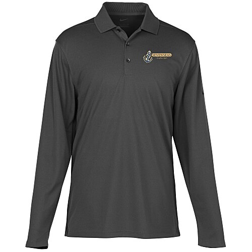 Nike Performance Tech Pique LS Polo 2.0 - Men's - 24 hr Main Image