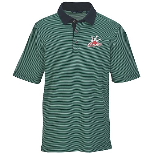 Cutter & Buck Virtue Pique Micro Stripe Polo Main Image