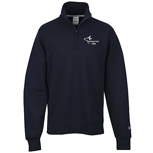 Champion PowerBlend 1/4-Zip Sweatshirt - Screen Main Image