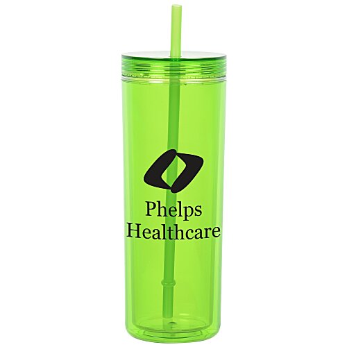 Chroma Acrylic Tumbler with Straw - 16 oz Main Image