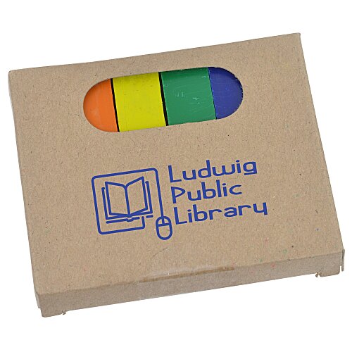 Rectangular 6-Piece Crayon Set - 24 hr Main Image