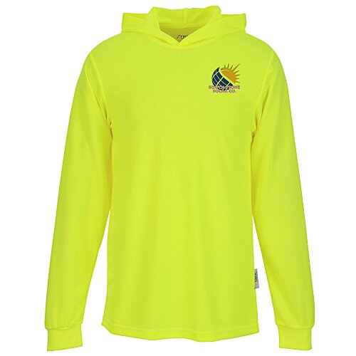 Xtreme Visibility Mesh Long Sleeve Hooded T-Shirt Main Image