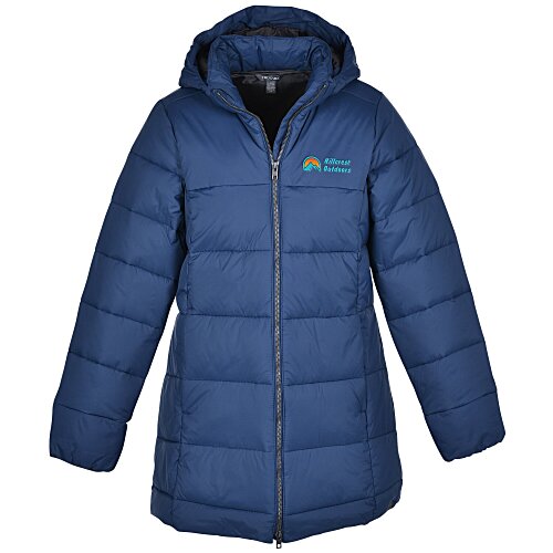 Geneva Long Packable Puffer Jacket - Ladies' Main Image