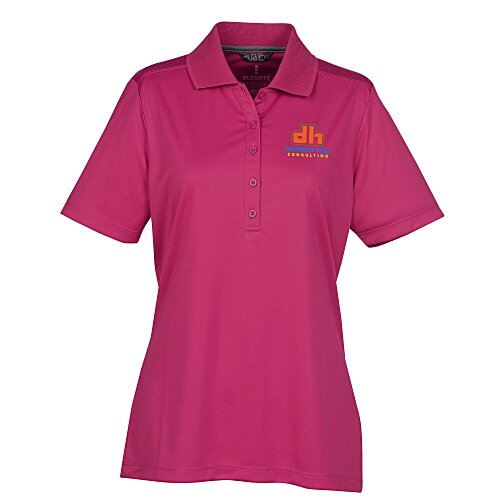 Dade Textured Performance Polo - Ladies' - TE Transfer Main Image