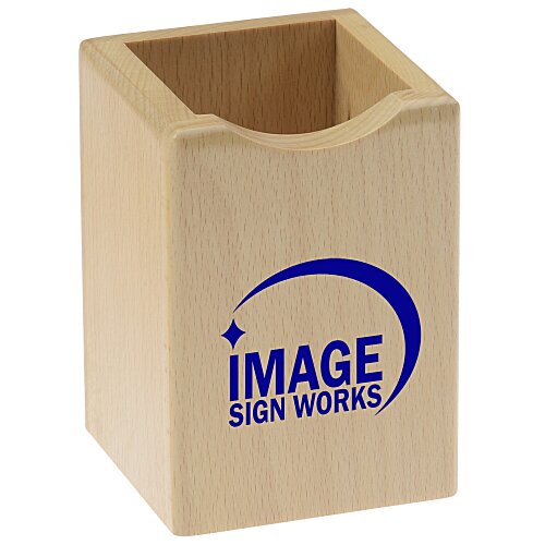 Beech Wood Pencil Cup Main Image