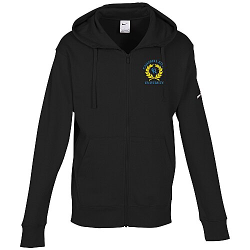 Nike Club Fleece Sleeve Swoosh Full-Zip Hoodie - Men's - 24 hr Main Image