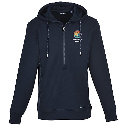 Cutter & Buck Roam 1/2-Zip Hooded Pullover Main Image