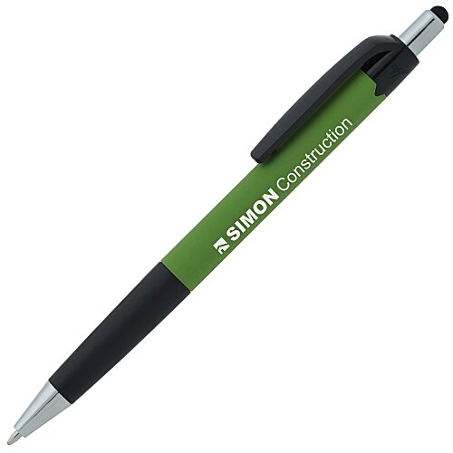 Mardi Gras Soft Touch Stylus Pen Main Image