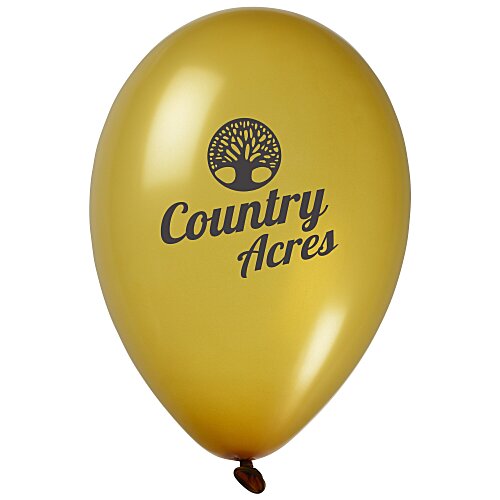 Balloon - 9" Metallic Colors - 24 hr Main Image