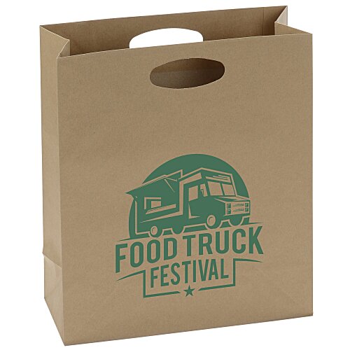 Die Cut Paper Shopper - 14" x 12" Main Image