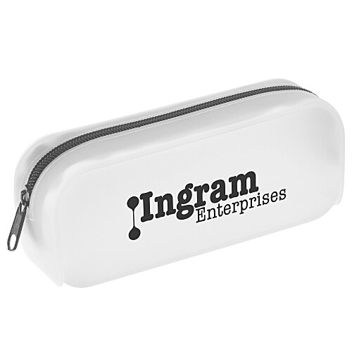 Silicone Zippered Travel Pouch Main Image