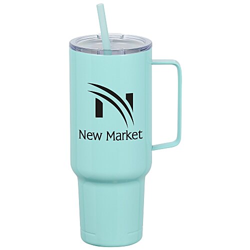 Koozie® Big Vacuum Mug with Straw - 40 oz. Main Image