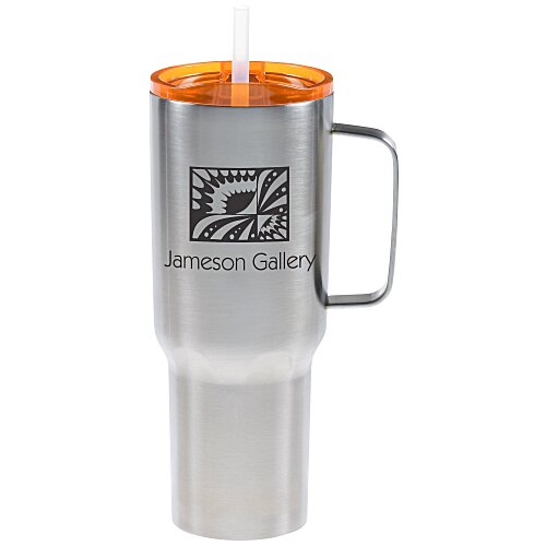 Mammoth Vacuum Mug with Straw - 40 oz. Main Image