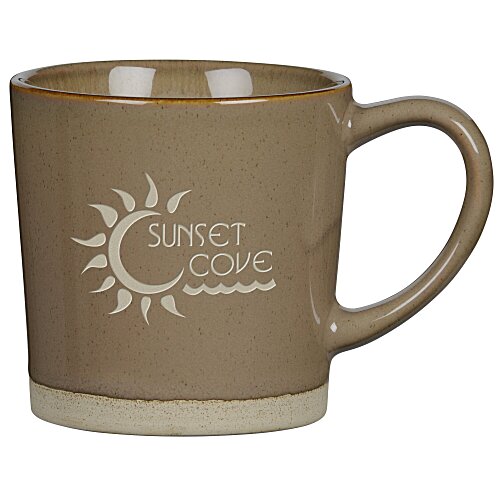 Rustic Coffee Mug - 12 oz - Deep Etch Main Image