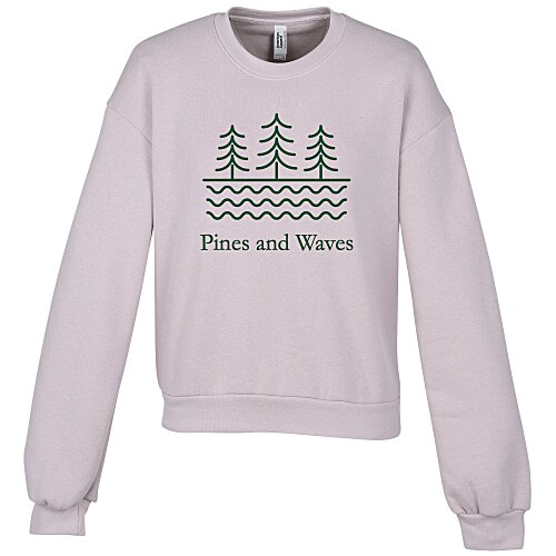 American Apparel ReFlex Fleece Crewneck Sweatshirt - Ladies' Main Image
