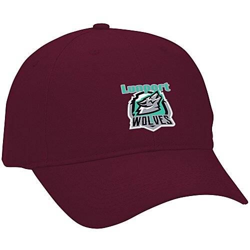 Eureka Heavyweight Cotton Twill Cap - Full Color Main Image