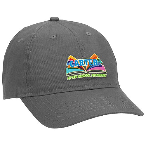 Dublin Unstructured Cotton Twill Cap - Full Color Main Image