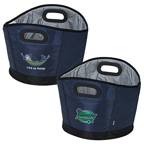 Life is Good Koozie® Party Cooler - Full Color - Hammock Main Image