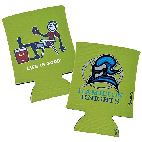 Life is Good Koozie® Can Cooler - Full Color - Cooler Main Image